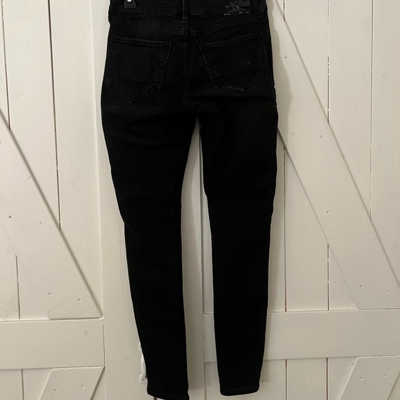 True Religion jeans; light black. Only worn one time. - Picture 7 of 9